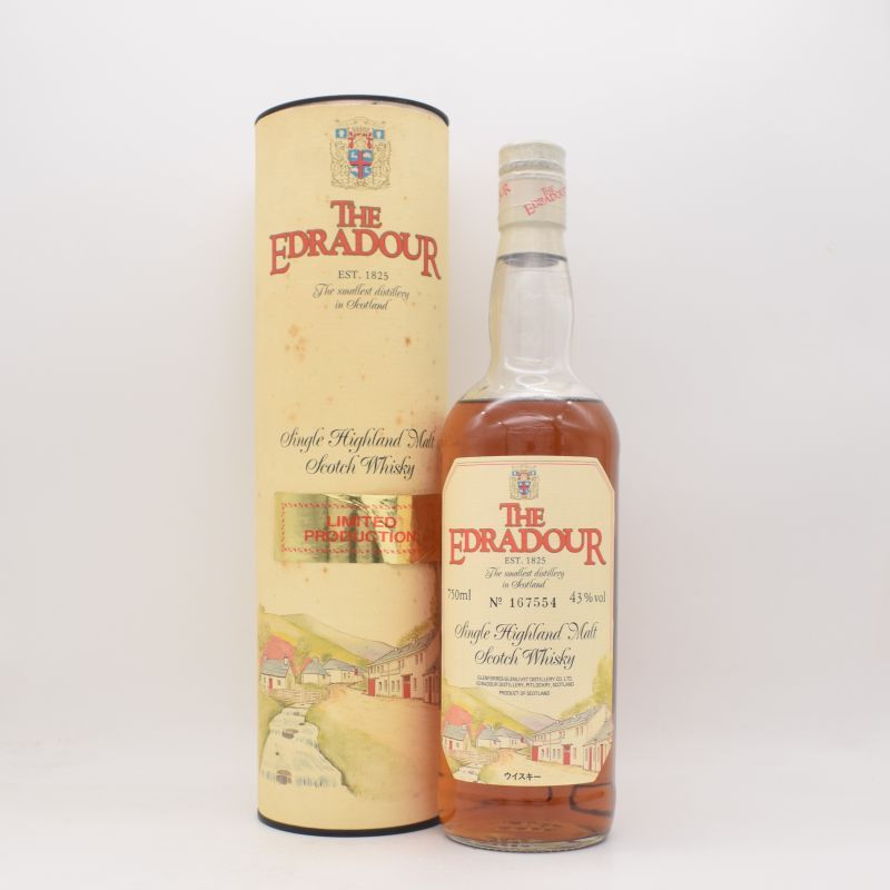 EDRADOUR / エドラダワー10年 トール瓶 1990年代流通品 オールドボトル