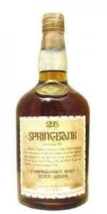 SPRINGBANK / スプリングバンク25年 オールドボトル