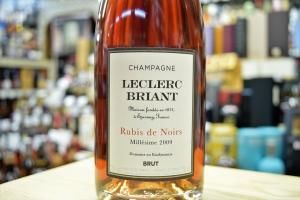 ルビ・ド・ノワール 2009 ロゼ泡 / ルクレール・ブリアン（エルヴェ・ジェスタン）