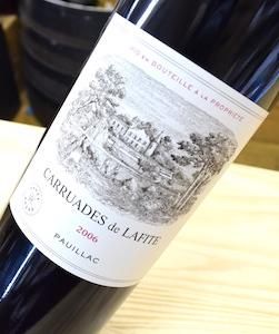 Carruades de Lafite 2006 / カリュアド・ド・ラフィット 2006年 赤 750ml
