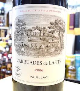 Carruades de Lafite 2006 / カリュアド・ド・ラフィット 2006年 赤 750ml