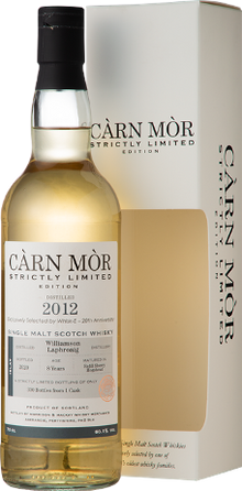 ラフロイグ8年 2012 Whisk-e -20th Anniversary カーンモア ストリクトリーリミテッド モリソン＆マッカイ