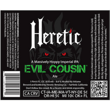 Heretic Brewing / ヘレティックブリューイング イーヴルカズン インペリアルIPA