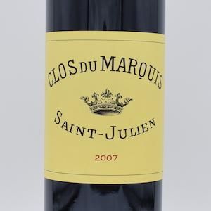 クロ デュ マルキ 2007 赤 750ml