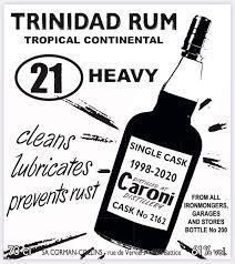 CARONI / カロニ 21年 1998 オールドアライアンス 10周年記念ボトル