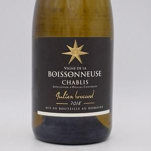 シャブリ ドメーヌ・ド・ラ・ボワッソヌーズ 2018 白 750ml / ジュリアン・ブロカール