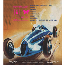 【先行販売品】ティーニニック21年 1999 ウイスキーエージェンシー