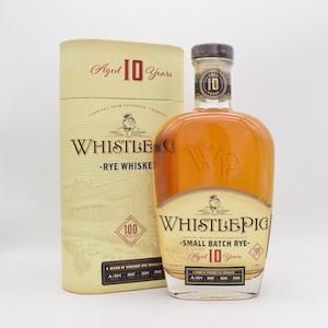 ホイッスルピッグ10年 スモールバッチ・ライ 【量り売り】