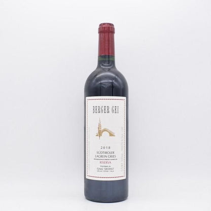 ズュートチロル ラグライン・グリエス ベルガー・ゲイ・リゼルヴァ 2018 赤 750ml / イニャツ・ニードリスト