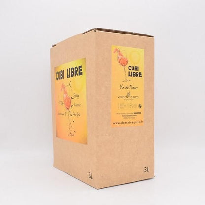 CUBI LIBRE BIB キュービ リブレ BIB 白 (オレンジ) 3000ml / ドメーヌ・グロス