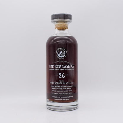 インバーゴードン26年 1996 1st Fill Oloroso Sherry Hogshead レッドカスクカンパニー