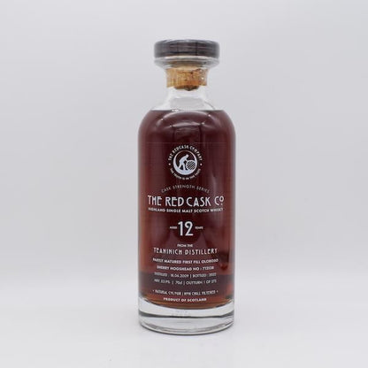 ティーニニック13年 2009 1st Fill Oloroso Sherry Hogshead レッドカスクカンパニー インポーターお勧め！