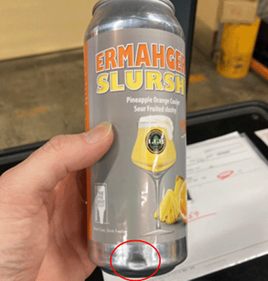 【缶に凹みあり】ローカルクラフトビール Ermahgerd Slurshy Pineappler Orange Cooler