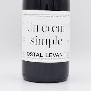 Un Coeur Simple アン クール サンプル 2020 赤 750ml / ロスタル