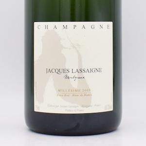 ミレジム・エクストラ・ブリュット 2009 (中澤希水ラベル) 泡 750ml / Jacques Lassaigne ジャック ラセーニュ