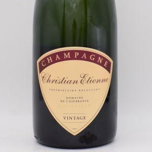シャンパーニュ・ブリュット キュヴェ・ミレジム 2008 白泡 750ml / クリスチャン・エチエンヌ