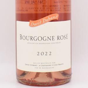 ブルゴーニュ・ロゼ 2022 750ml / ダヴィド・デュバン