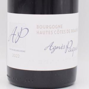 ブルゴーニュ オート・コート・ド・ボーヌ ルージュ 2022 赤 750ml / アニェス・パケ