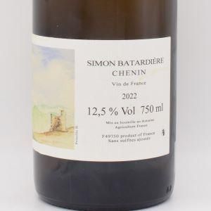 シュナンブラン 2022 白 750ml / SIMON BATARDIERE シモン・バタルディエール