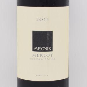 メルロー 2014 赤 750ml / Valter Mlecnik ヴァルテル・ムレチニック