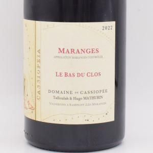 マランジュ・ルージュ ル・バー・デュ・クロ 2022 赤 750ml / CASSIOPEE カシオペ