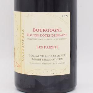 オート・コート・ド・ボーヌ・ルージュ レ・ペゼ 2022 赤 750ml / CASSIOPEE カシオペ
