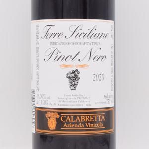 ピノネーロ 2020 赤 750ml / La Calabretta ラ・カラブレッタ