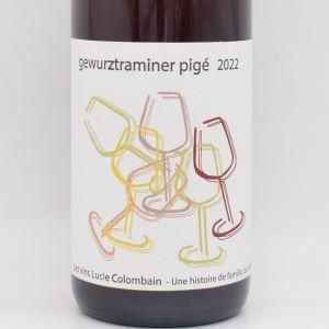ゲヴュルツトラミネール ピジェ 2022 白（オレンジ） 750ml / Lucie Colombain ルーシーコロンバン