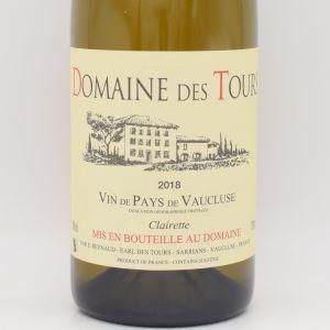 【購入条件有り】ヴォークリューズ ブラン 2018 白 750ml / Domaine des Tours ドメーヌ・デ・トゥール