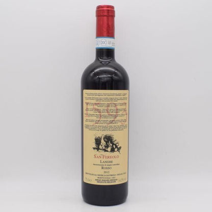 1593 2012 赤 750ml / San Fereolo サンフェレオーロ