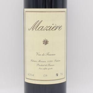 マズィエール セ 2019 赤 750ml / Maziere マズィエール