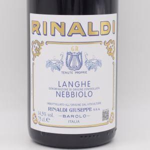 ランゲ ネッビオーロ 2022 赤 750ml / Giuseppe Rinaldi ジュゼッペ リナルディ