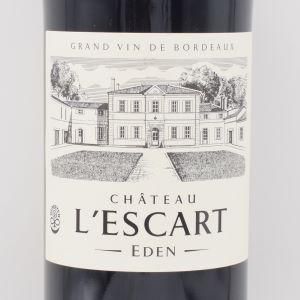キュヴェ エデン ボルドーシュペリウール 2021 赤 750ml / Chateau LEscart シャトー レスカール