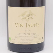 ヴァンジョーヌ 2015 白 620ml / Le Clos des Grives ルクロデグリーヴ