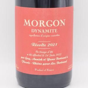 ディナミット 2021 赤 750ml / Yann Bertrand ヤン ベルトラン