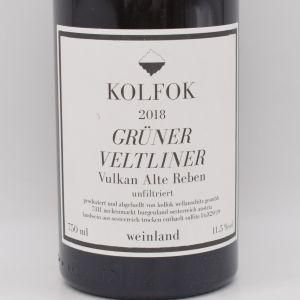 グリューナーフェルトリーナー ヴルカン アルテレーベン 2018 白 750ml / Kolfok コルフォク