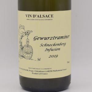 ゲヴュルツトラミネール シュネッケンベルグ アンフュージョン 2019 白 750ml / Ginglinger ガングランジェ