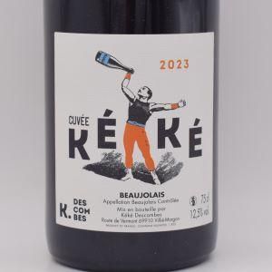 キュヴェ ケケ 2023 赤 750ml / Kewin DESCOMBES ケヴィンデコンブ