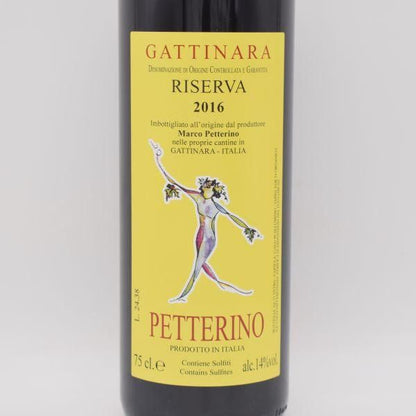 ガッティナーラ リゼルヴァ 2016 赤 750ml / Marco Petterino マルコ ペッテリーノ