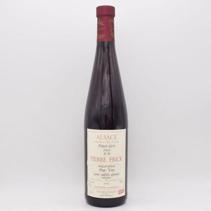 ピノグリ マセラシオン 2022 白（オレンジ）750ml / Pierre Frick ピエール フリック