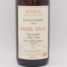 ゲヴュルツトラミネール マセラシオン 2022 白（オレンジ） 750ml / Pierre Frick ピエール フリック