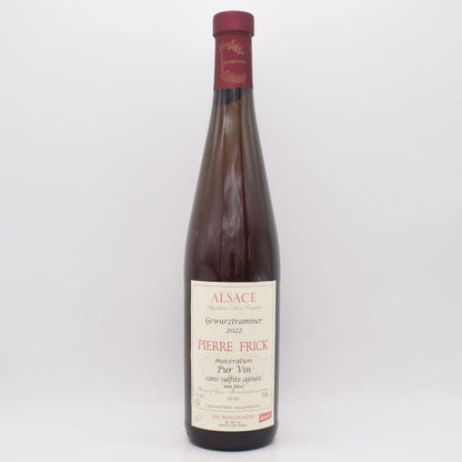 ゲヴュルツトラミネール マセラシオン 2022 白（オレンジ） 750ml / Pierre Frick ピエール フリック