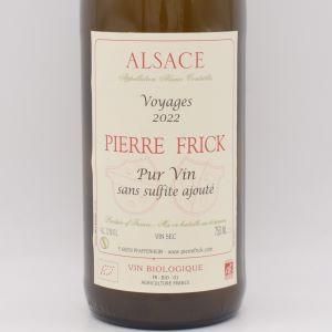 ヴォワイヤージュ 2022 白 750ml / Pierre Frick ピエール フリック