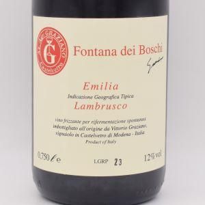 ランブルスコ フォンタナ ディ ボスキ 2023 赤微泡 750ml / Vittorio Graziano ヴィットーリオ グラツィアーノ
