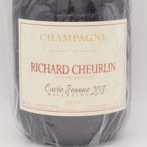 ブリュット キュヴェ ジャンヌ 2018 泡 750ml / RICHARD CHEURLIN リシャール シュルラン