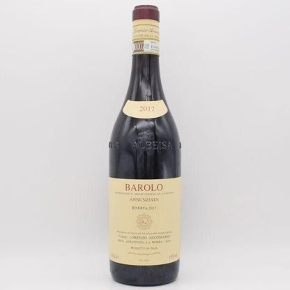 バローロ アンヌンツィアータ リゼルヴァ 2017 赤 750ml / Accomasso アッコマッソ