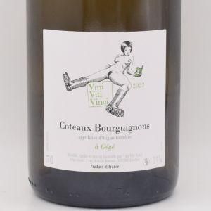 コトー ブルギニョン ブラン ア ジェジェ 2022 白 750ml / Vini Viti Vinci ヴィニ ヴィティ ヴィンチ