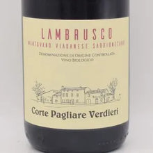 ランブルスコ マントヴァーノ 2022 赤微泡 750ml / Verdieri ヴェルディエリ