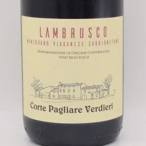 ランブルスコ マントヴァーノ 2022 赤微泡 750ml / Verdieri ヴェルディエリ