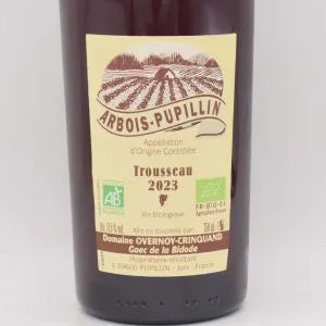 トゥルソー 2023 赤 750ml / Overnoy Crinquant オヴェルノワ クランカン